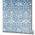 Vliestapete Floral Ornamente Vögel Blau Weiß 47623  3