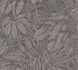 Vliestapete Blattmuster Grau Silber Metallic 39560-7 2