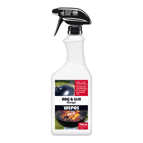 Wepos BBQ & Grill Reiniger Spray Haftgel 750 ml