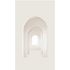 Fototapete 3D-Optik Bögen Creme Beige 39842-1 2