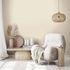 Vliestapete Uni Meliert Struktur Creme Beige Glitzer 82447 3