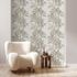 Vliestapete Dschungel Palmen Creme Braun 82454 3