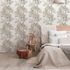Vliestapete Dschungel Palmen Creme Braun 82454 1