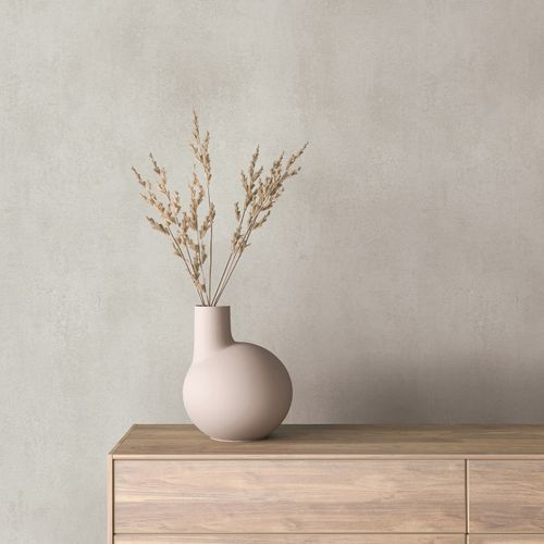 Vliestapete Uni Betonoptik Modern Beige Grau 82471