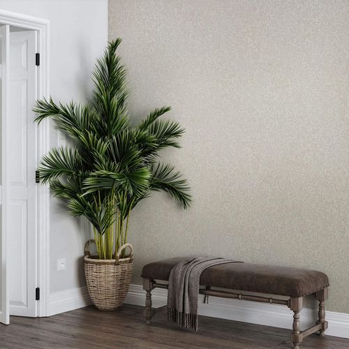 Vliestapete Floral Shabby Blumen Creme Beige 35531