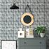 Vliestapete Betonoptik Grafik Muster Grau 81649 3