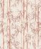 Vliestapete Floral Bambus Blätter Rosa Orange 81670 2