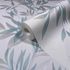 Vliestapete Blätter Weiß Türkis Silber Metallic 82461 4