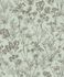 Vliestapete Floral Wildblumen Grün Gold Metallic 82465 2