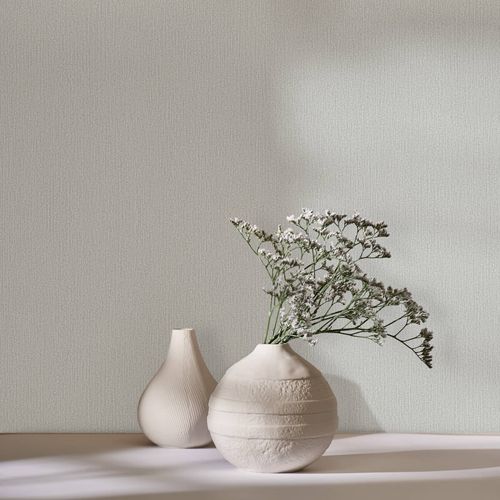 Vliestapete Uni Modern Struktur Beige Creme 82480