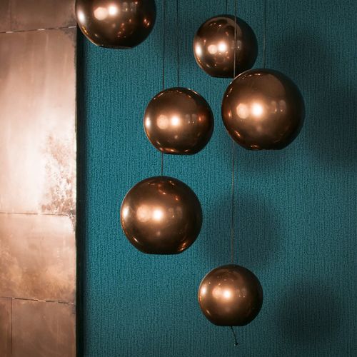 Vliestapete Uni Modern Struktur Petrol Blau 82482
