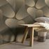 Vliestapete Grafisch 3D-Effekt Grau Gold Metallic 10423-15 Zimmer 4