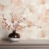 Vliestapete Floral Blätter Rosa Creme Glitzer 10470-05 Zimmer 4