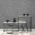 Vliestapete Uni Textiloptik Silber Metallic 10473-29 Raum 1