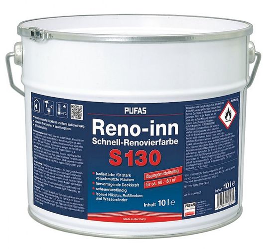 Pufas Reno-inn Schnell-Renovierfarbe S130 10L