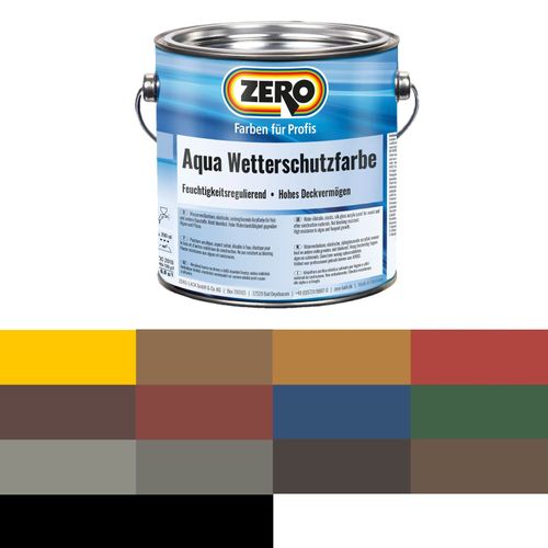 Zero Aqua Wetterschutzfarbe 2,5L