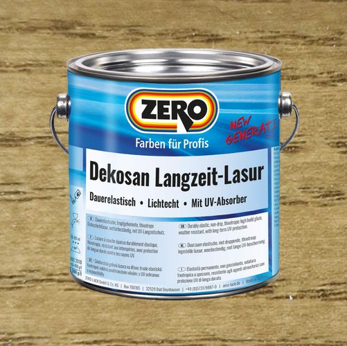 Dekosan Langzeit Lasur AF Holz Außen + Innen 750 ml eucalyptus