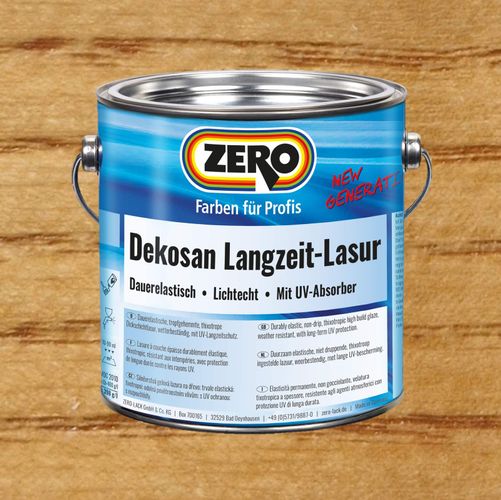 Dekosan Langzeit Lasur AF Holz Außen + Innen 750 ml esche
