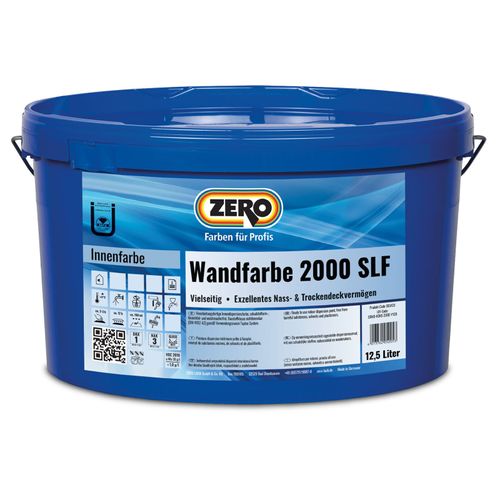 ZERO Wandfarbe 2000 SLF Innenfarbe waschbeständig 12,5L