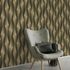 Tapete Guido Maria Kretschmer 3D-Effekt Schwarz Gold Raum 5