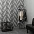 Tapete Guido Maria Kretschmer 3D-Effekt Grau Silber Zimmer 1