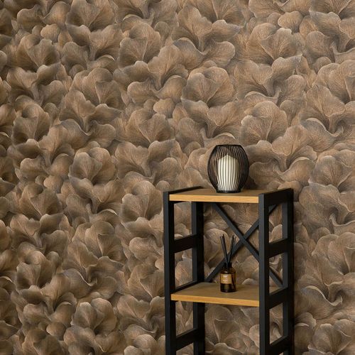 Tapete Guido Maria Kretschmer Floral Braun Metallic Zimmer
