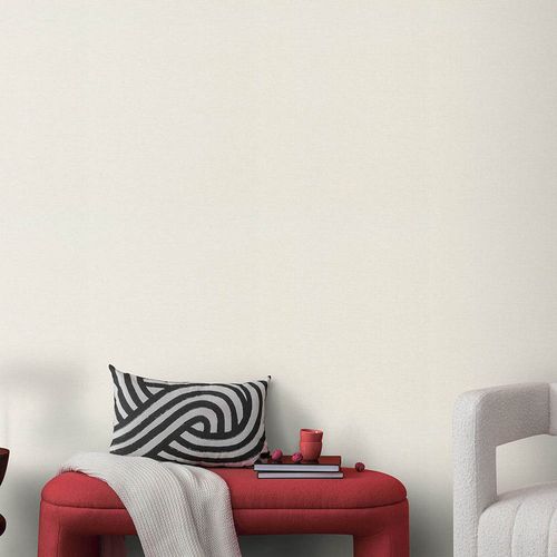 Tapete Guido Maria Kretschmer Einfarbig Creme Beige Zimmer