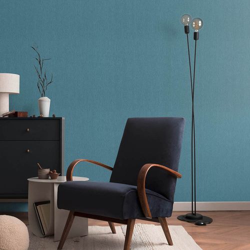 Tapete Guido Maria Kretschmer Uni Blau 10542-08 Zimmer