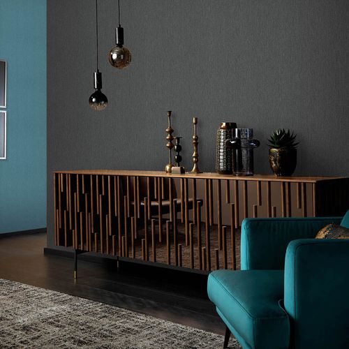 Tapete Guido Maria Kretschmer Uni Schwarz 10542-15 Zimmer