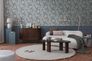 Vliestapete Floral Exotisch Blau Lila 79062-1 Wohnzimmer 6