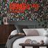 Vliestapete Floral Exotisch Schwarz Rosa Grün 79062-2 COSMOLiving 1