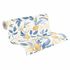 Vliestapete Floral Exotisch Weiß Blau Gelb 79062-6 Rolle 2