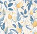 Vliestapete Floral Exotisch Weiß Blau Gelb 79062-6 7
