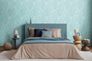 Vliestapete Blätter Tropisch Blau Metallic 79064-3 Wohnzimmer 6