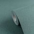 Vliestapete Einfarbig Modern Türkis Silber Metallic 79065-5 Detail 3