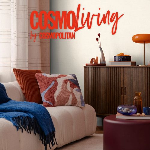Vliestapete Einfarbig Modern Creme Weiß 79066-1 COSMOLiving