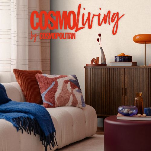 Vliestapete Einfarbig Modern Beige Creme 79066-3 COSMOLiving