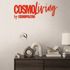 Vliestapete Einfarbig Modern Hellgrau Gold Metallic 79066-9 COSMOLiving 1