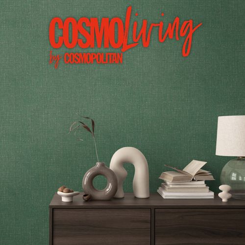 Vliestapete Einfarbig Modern Grün Kupfer Metallic 79067-3 COSMOLiving