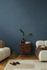 Vliestapete Einfarbig Modern Blau Kupfer Metallic 79067-4 Zimmer 5