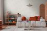 Vliestapete Tropisch Floral Weiß Grau Glanz 79108-1 Wohnzimmer 6
