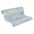 Vliestapete Tropisch Floral Blau Rosa Glanz 79108-2 Rolle 2