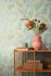 Vliestapete Tropisch Floral Creme Grün Glanz 79108-4 Raum 4