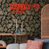 Vliestapete Tropisch Floral Blau Rot Glanz 79108-5 COSMOLiving 1