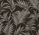 Vliestapete Tropisch Floral Schwarz Silber Metallic 79108-7 7