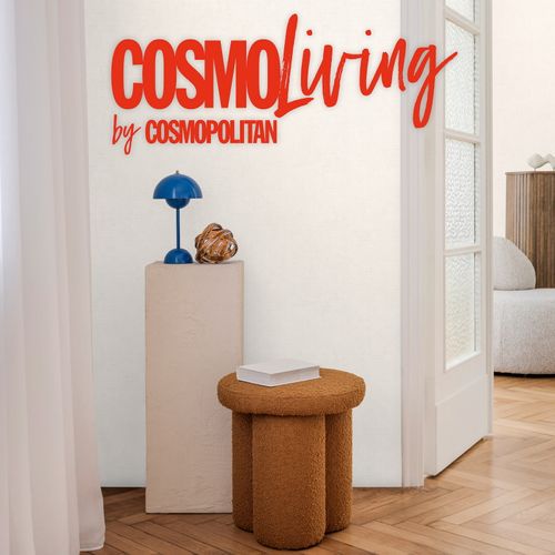 Vliestapete Einfarbig Textiloptik Creme 79109-7 COSMOLiving