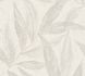 Vliestapete Blätter Weiß Grau Silber Metallic 79096-3 3
