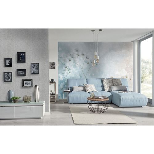 Guido Maria Kretschmer Fototapete Floral Blau Creme Raum