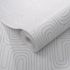 Vliestapete Grafik Muster Grau Silber Metallic 10461-31 Rolle 3