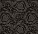 Versace Vliestapete Floral Schwarz Anthrazit 79135-2 2